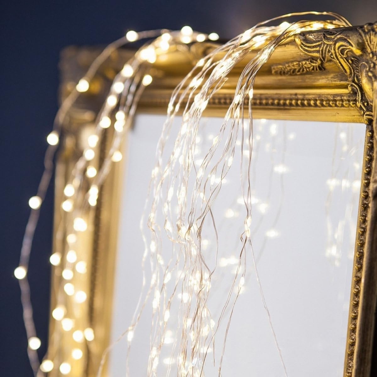 Cascading Twinkle Fairy Lights for Party, Christmas Tree,200 LED  | 6.5FT Outdoor Waterproof String Lights