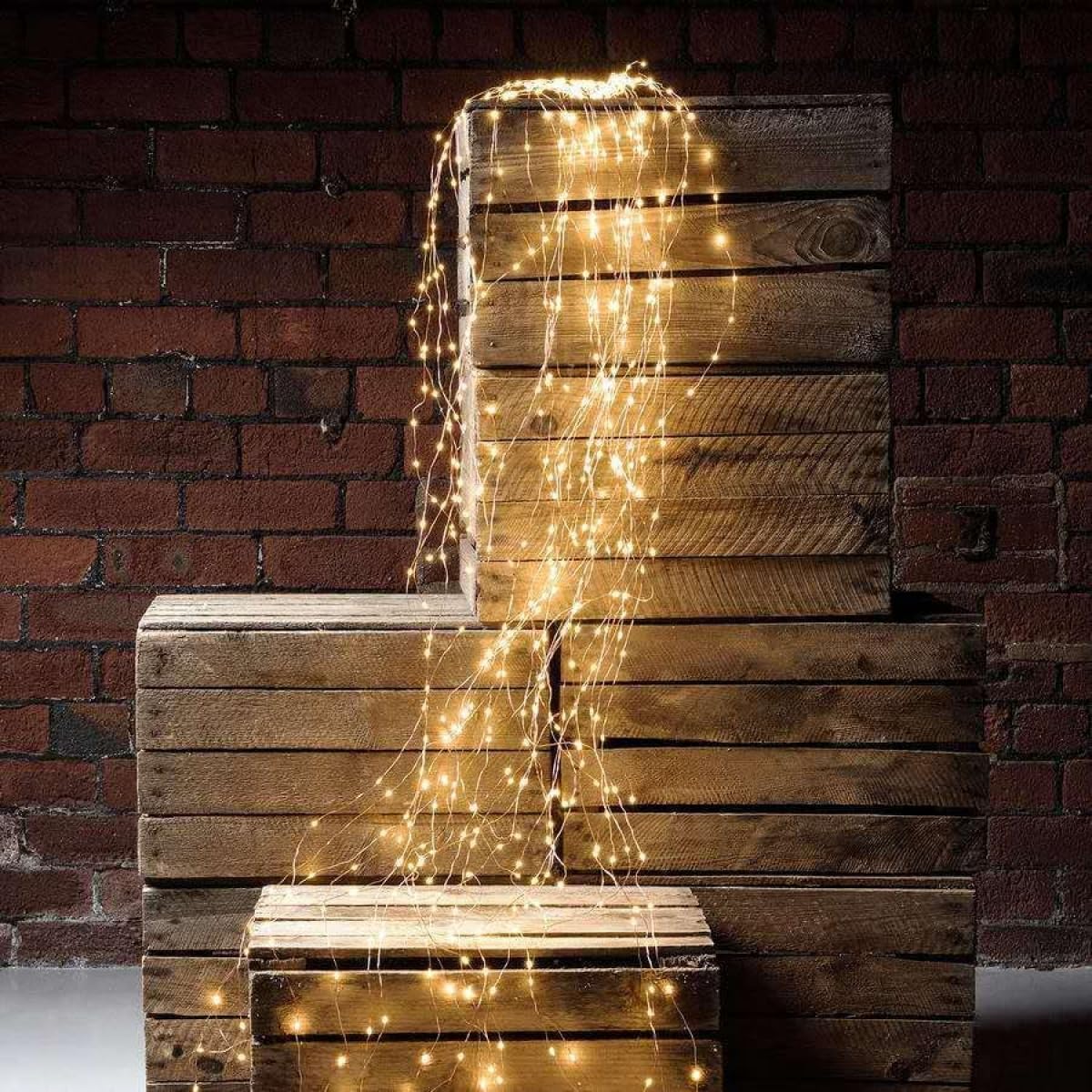 Cascading Twinkle Fairy Lights for Party, Christmas Tree,200 LED  | 6.5FT Outdoor Waterproof String Lights