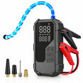 8000mAh Car Jump Starter with Air Compressor, 150 PSI Tire Inflator & Power Bank
